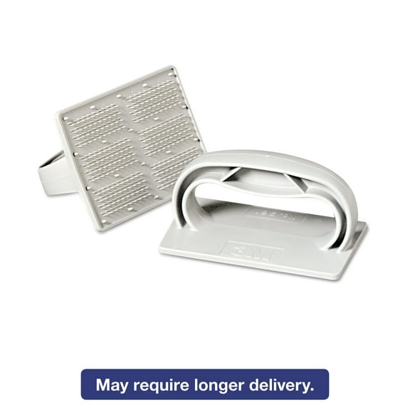 3M Twist-Lok Pad Holder 3 1/2" x 4 3/4" Light Gray 10/Carton 09493