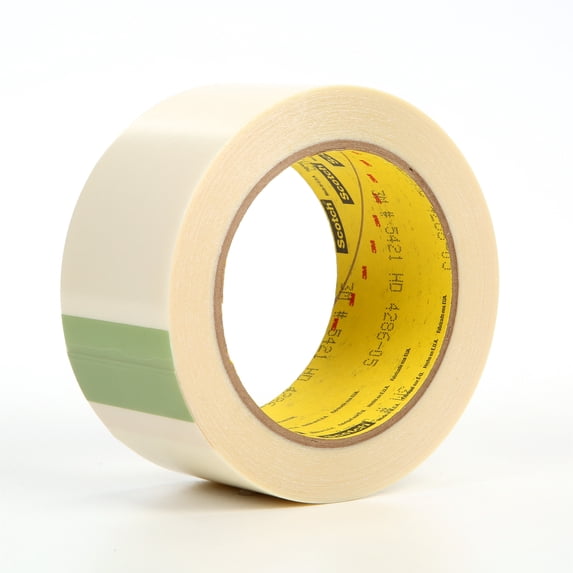 3M UHMW Film Tape 5421, Transparent, 2 in x 18 yd, 6.7 mil, 6 rolls per case