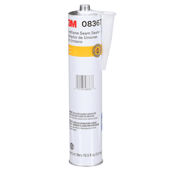 3M Urethane Seam Sealer 08367, Black, 310 mL Cartridge