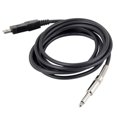 thumbnail image 1 of 3M USB Guitar Bass To USB 6.3mm Link Cable adapter PC Recording USB Guitar Cable, 1 of 10