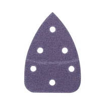 3M Ultra Durable Power Sandpaper, 120 Grit, 6 Hole, 3.9 in. x 5.56 in., 5/pack