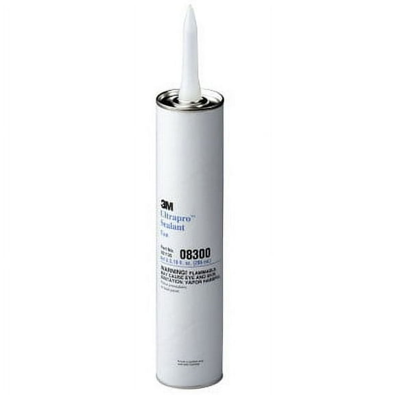 3M Ultrapro 08300 Autobody Sealant, Thin Paste, Tan, 10 fl oz Cartridge