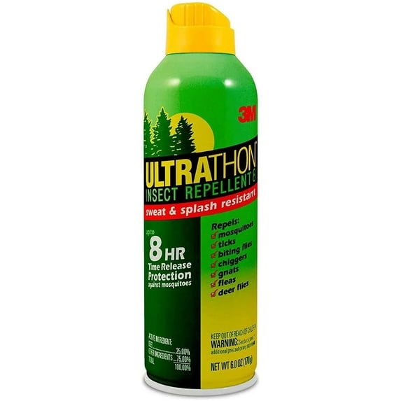 3M Ultrathon Insect Repellent 8 Aerosol Spray 6 oz