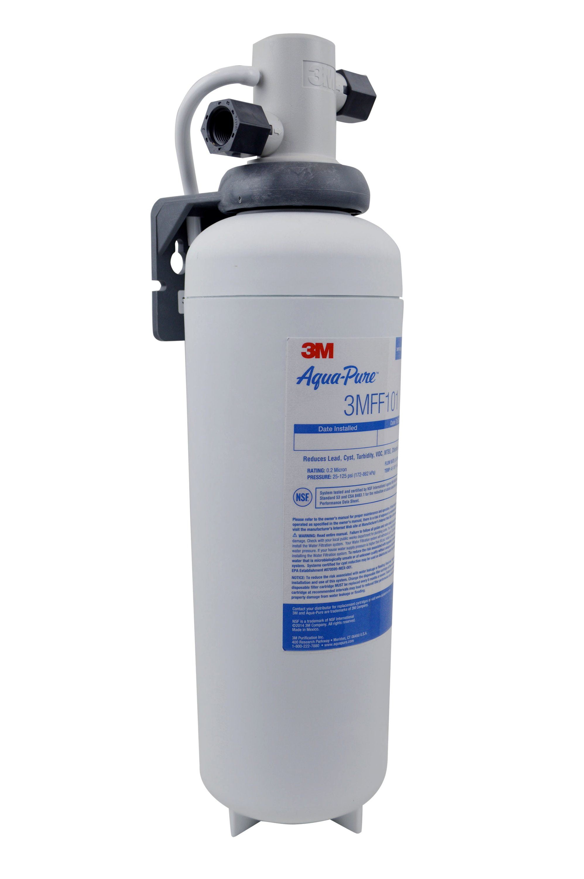 3M Under Sink Full Flow Water Filter System 3MFF100, 5616318, 6 Per Case