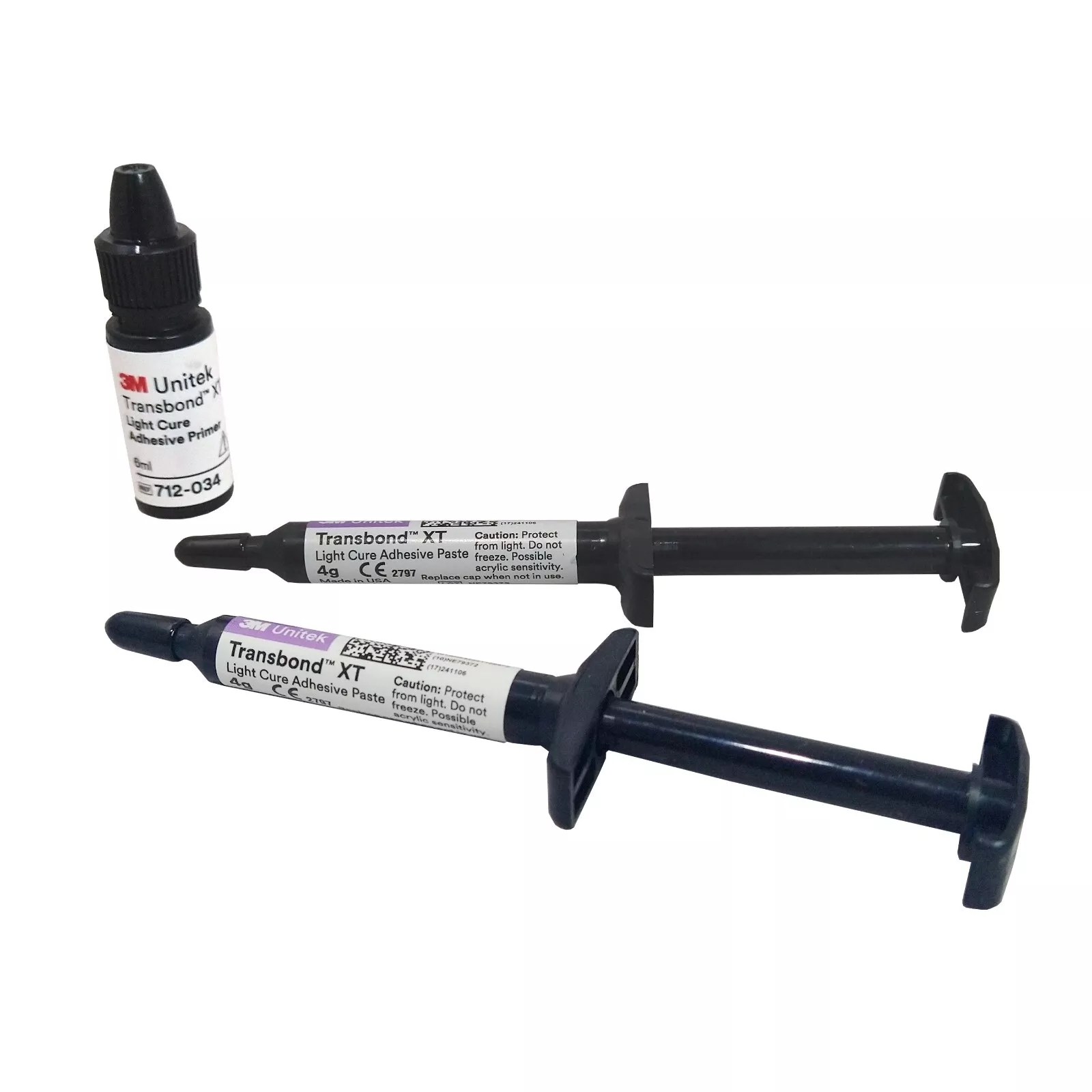 3M Unitek Trans bond XT Light Cure Orthodontic Adhesive Syringe Kit