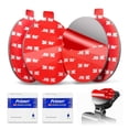 thumbnail image 1 of 3M VHB Round Tape Double Sided Heavy Duty, Outdoor Double Sided Adhesive Pads 1" X 1" 48pcs, Waterproof Sticky Pads for Indoor and Outdoor, Home Decoration, Car (Round 1''-48pcs), 1 of 6