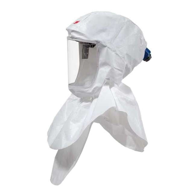 3m Double Bib Hood, Versaflo, Premium Reuseable, ,Standard S-657