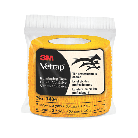 3M Vetrap Bandaging Tape: 2 in. x 15 ft. (Gold)