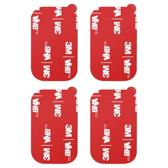 3M Vhb Sticky Adhesive Pads Replacement Mounting Tape 4 Pcs, Dashboard Sticker Pads for Magnetic Phone Car Mount,Car Mount Adhesive,Double Sided 3M Adhesive Pads,Car Mount Sticker Tapes
