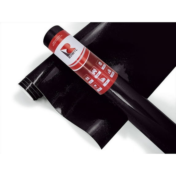 3M Vinyl Car Wrapping Film 2080 Gloss Black Metallic G212 Air Bubble Free - 5ft x 29ft