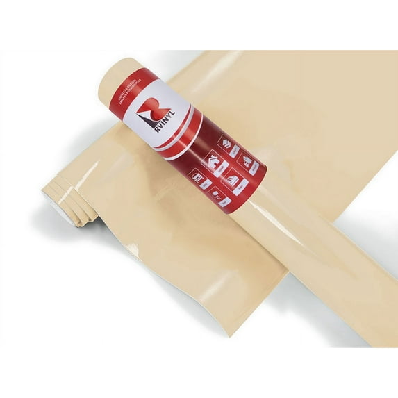 3M Vinyl Car Wrapping Film 2080 Gloss Light Ivory G79 Dual Cast Bubble Free - 5ft x 24ft