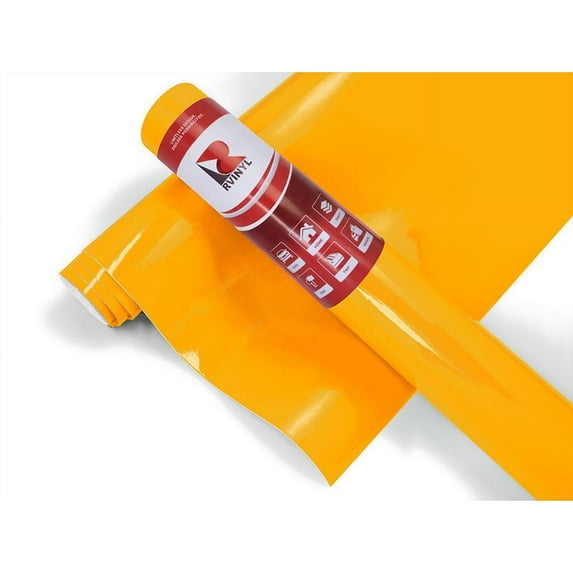 3M Vinyl Car Wrapping Film 2080 Gloss Sunflower Yellow G25 Air Bubble Free - 5ft x 11ft
