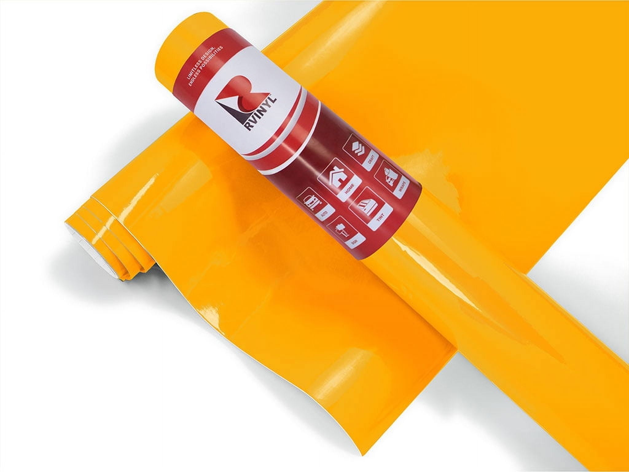 3M Vinyl Car Wrapping Film 2080 Gloss Sunflower Yellow G25 Air Bubble ...