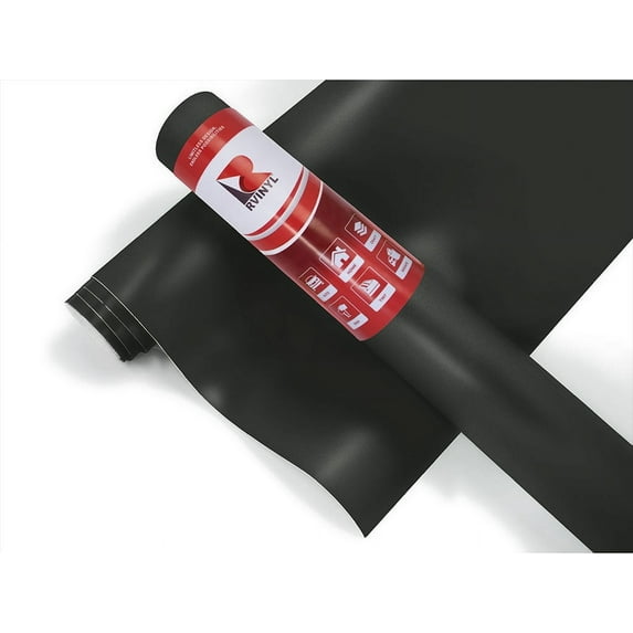 3M Vinyl Car Wrapping Film 2080 Matte Black M12 Dual Cast Air Bubble Free - 5ft x 19ft