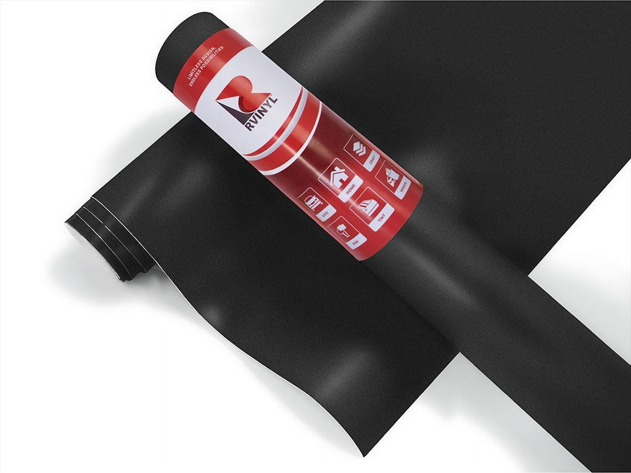3M Vinyl Car Wrapping Film 2080 Matte Black Metallic M212 Air Bubble Free - 1ft x 1ft
