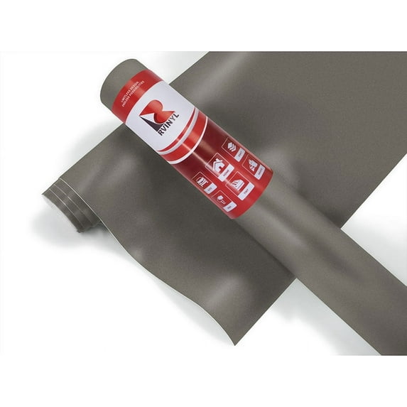 3M Vinyl Car Wrapping Film 2080 Matte Charcoal Metallic M211 Bubble Free - 5ft x 25ft