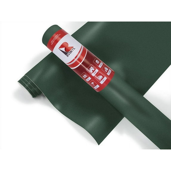 3M Vinyl Car Wrapping Film 2080 Matte Pine Green Metallic M206 Bubble Free - 5ft x15ft