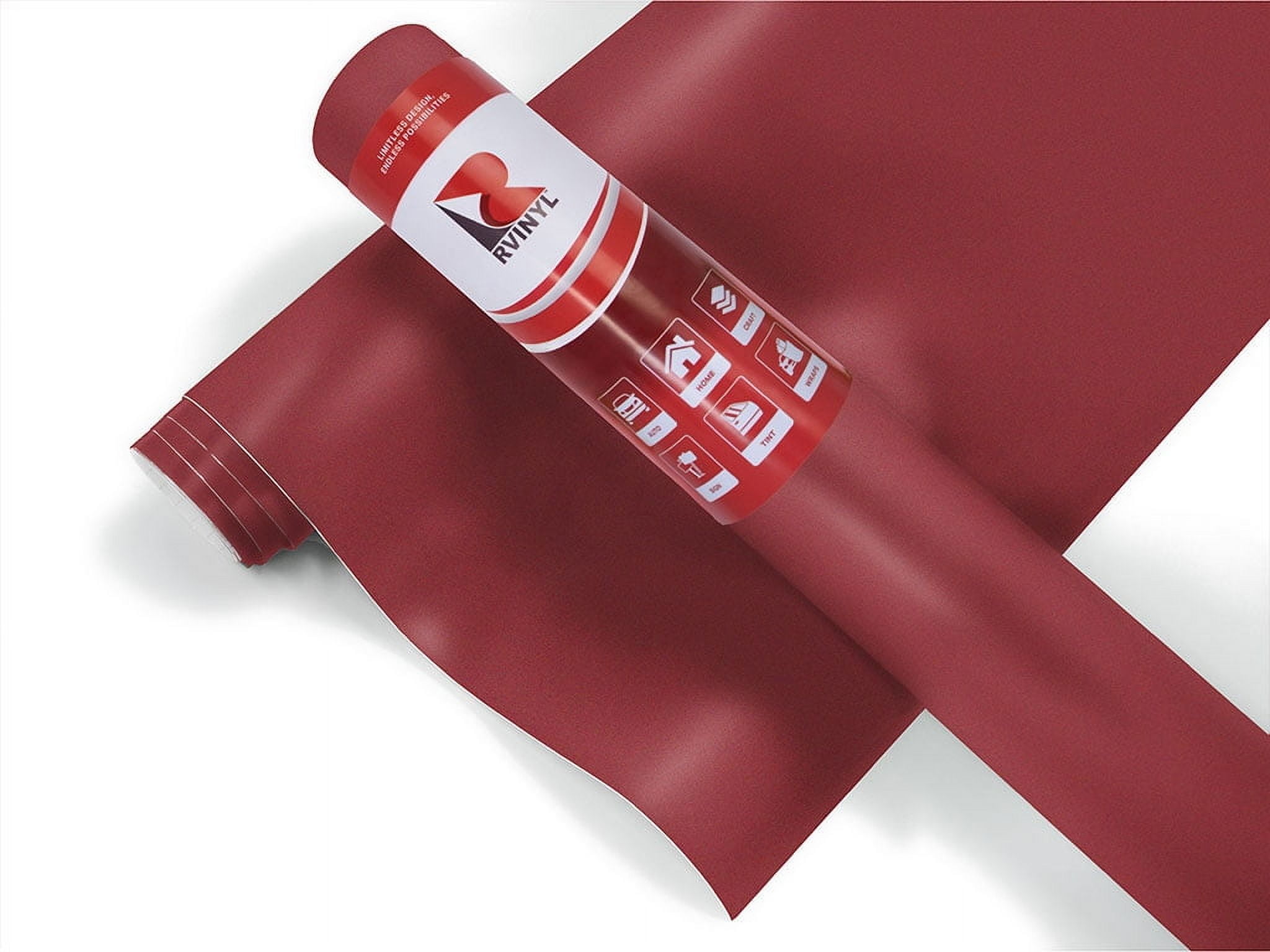 3M Vinyl Car Wrapping Film 2080 Matte Red Metallic M203 Dual Cast ...