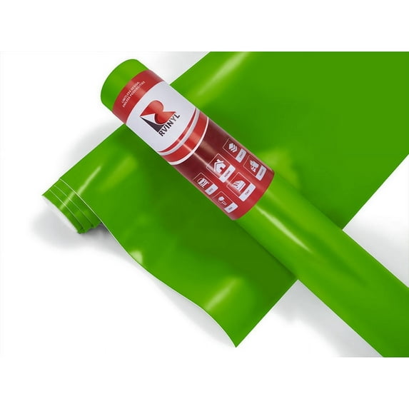 3M Vinyl Car Wrapping Film 2080 Satin Apple Green S196 Dual Cast Bubble Free - 5ft x 6ft