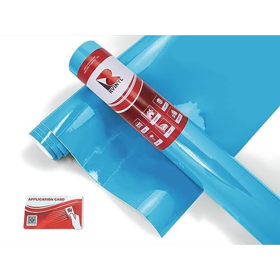 3M Vinyl Graphic Film Sheet Scotchcal 7125 Peacock Blue 77 High Gloss Finish - 2ft x 8ft