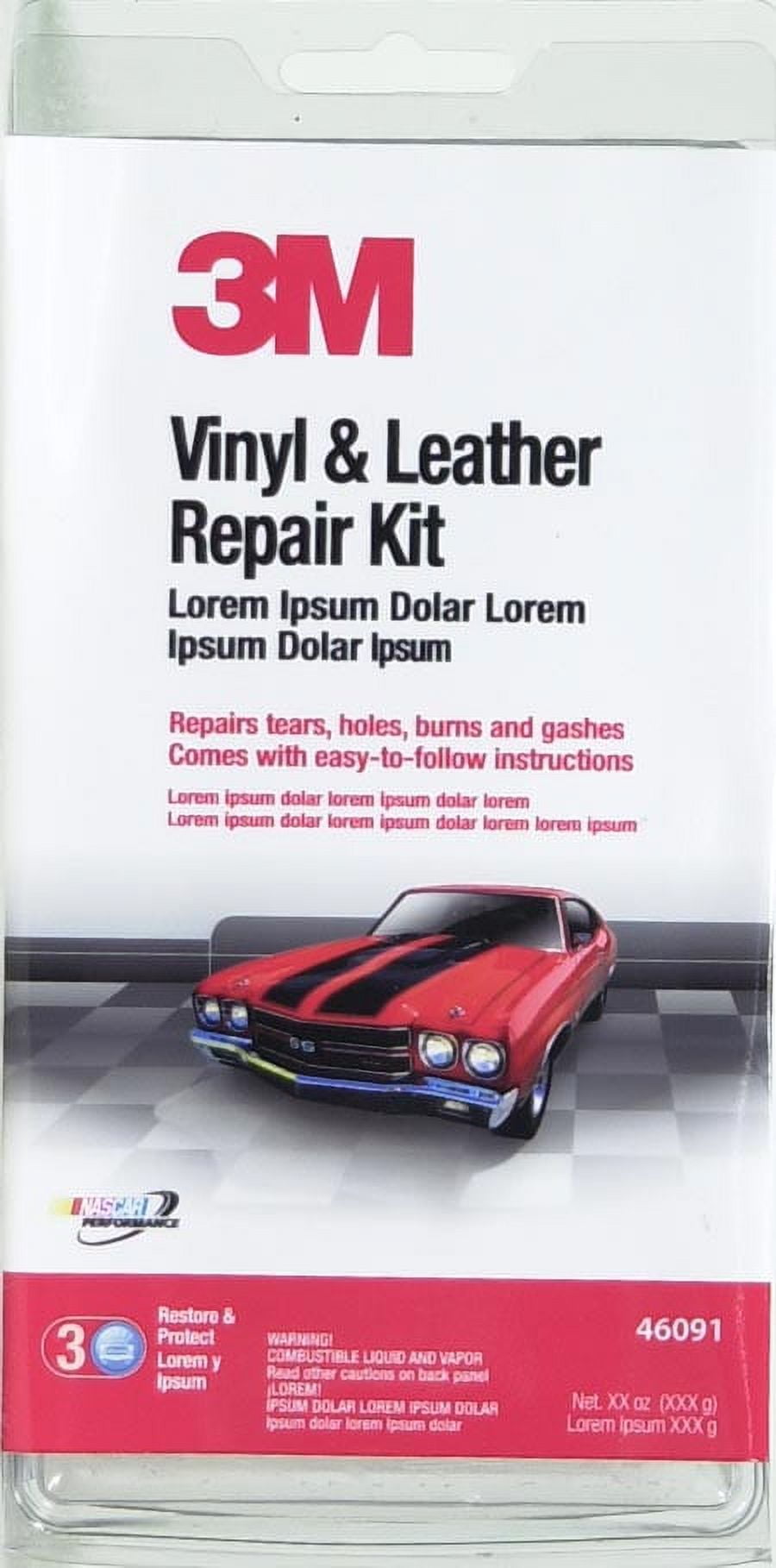 3M Vinyl & Leather Repair Kit 