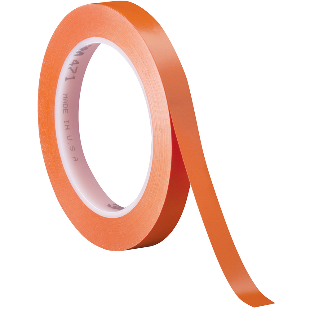 3M Vinyl Tape 471 – Transparent Protective Tape, 4 Inches X 36 Yards, 5.2 Mil Thickness | Industrial Strength Sealing & Surface Protection