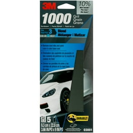3M Wetordry Sandpaper, 03006, Assorted Fine Grits, 3 2/3 inch x 9 inch, 5/Pack 3M Wetordry Sandpaper, 03006, Assorted Fine Grits, 3 2/3 inch x 9 inch, 5/Pack