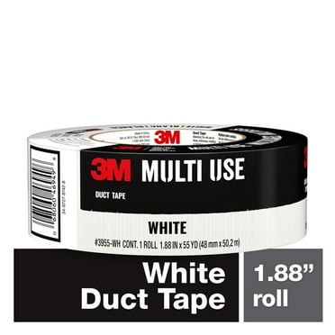 3M White Duct Tape, 1.88 inches x 55 yards, 1 Roll