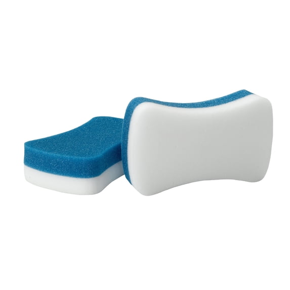3M Whiteboard Eraser, 3 x 5 inches, Pack of 2, Plastic, An Eraser and Cleaner All in One