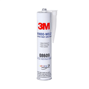 3M Windo-Weld Super Fast Urethane, Black, 10oz