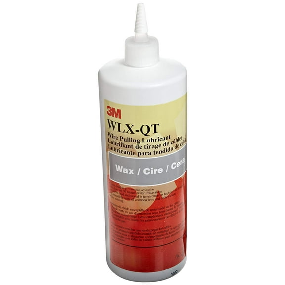 3M Wire Pulling Lubricant Wax WLX, 1 Quart (Pack of 1)