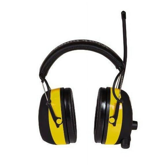 3M WorkTunes Hearing Protector - MP3 Compatible with AM/FM Tuner (90541-4DC)