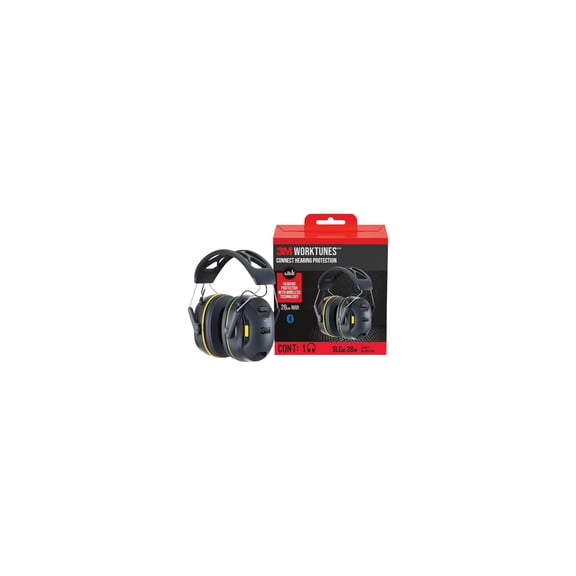 3M Worktunes Bluetooth Radio Earmuffs - Pack of 3