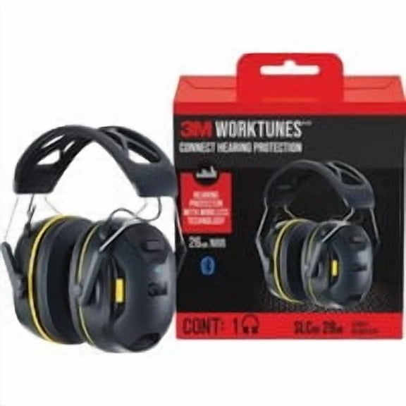 3M Worktunes Bluetooth Radio Earmuffs - Pack of 4 Case Quantity Pack