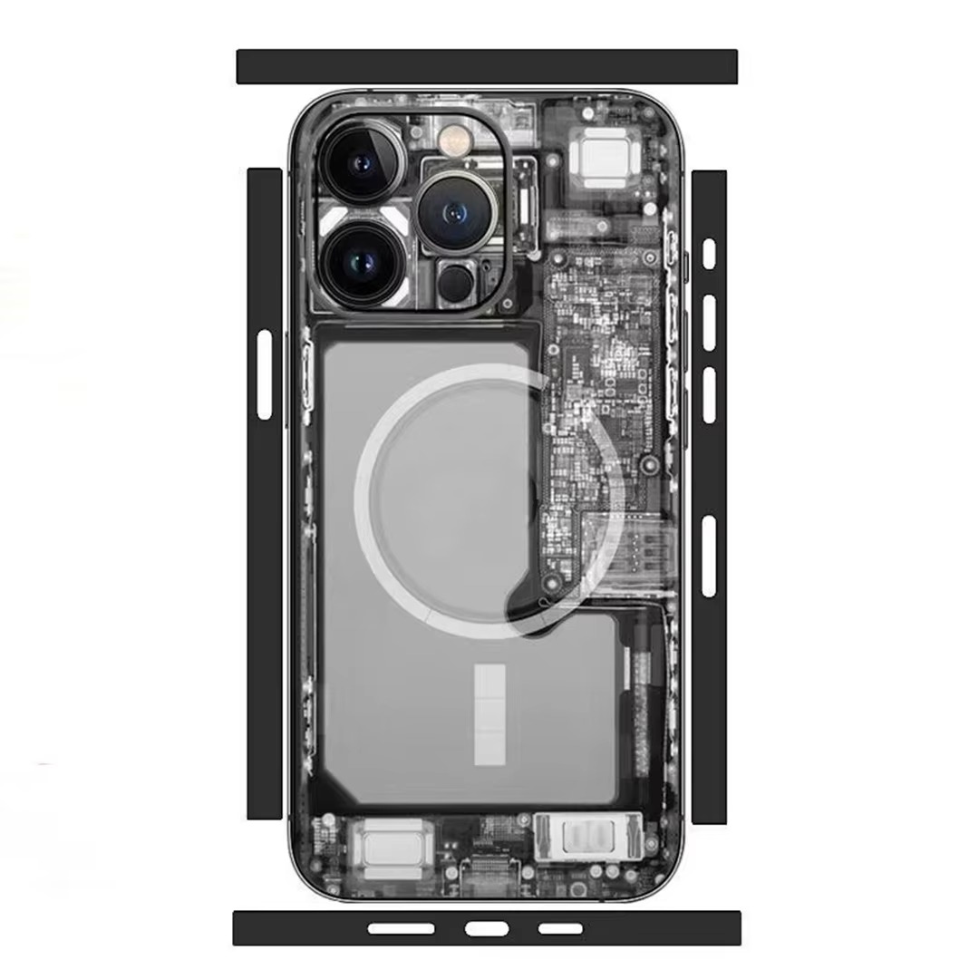 3M Wrap Sticker for iPhone 15 14 13 12 Pro Max Nothing Phone Decal Skin