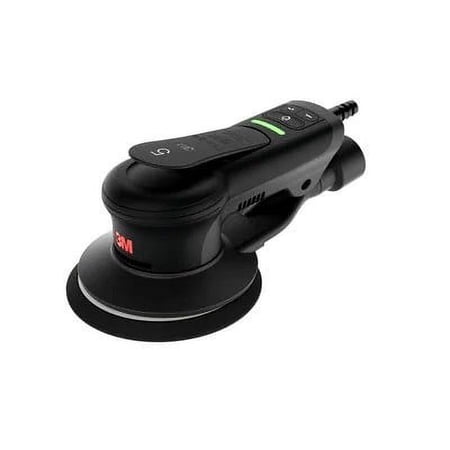 3M Xtract Electric Random Orbital Sander, 88760, 6 in, Central Vacuum,3/16 in Orbit, 110V, Plug Type B, 1 ea/Case