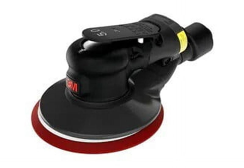 3M Xtract Pneumatic Random Orbital Sander, 88955, 6 in, Central Vacuum