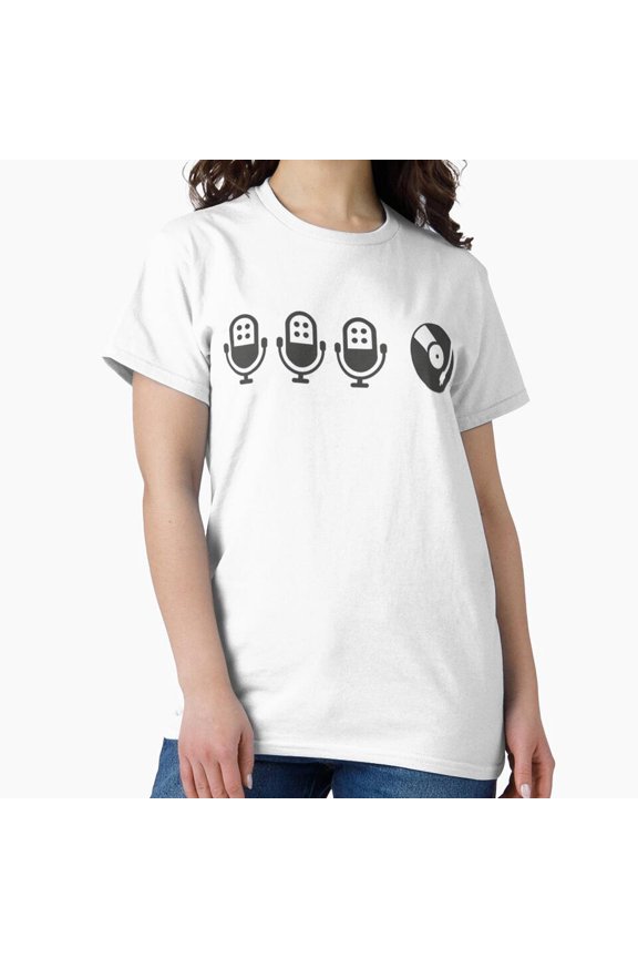 3MCs 1DJ Golden Age Hip Hop Group Performance Blueprint Technical Tee T-Shirt