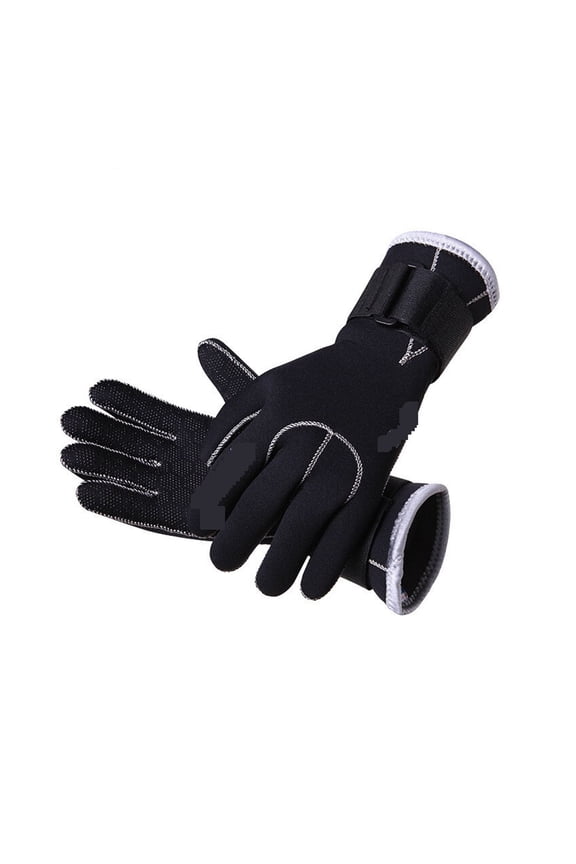 3MM Black Swimming Diving Gloves Keep Warm Snorkeling Equipment Anti Scratch Sailing Kayak Surfing Gloves ,Easy to Wear