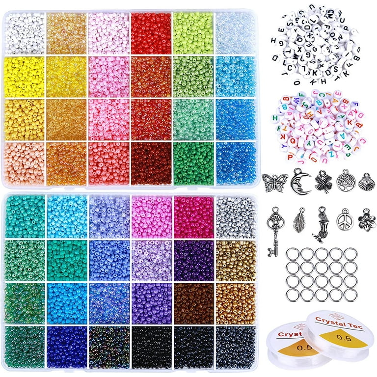 Bead Spinner with Multicolored Beads Gift Bead Stringer for Jewellery  Making Ring Crafting Project Clay Beads