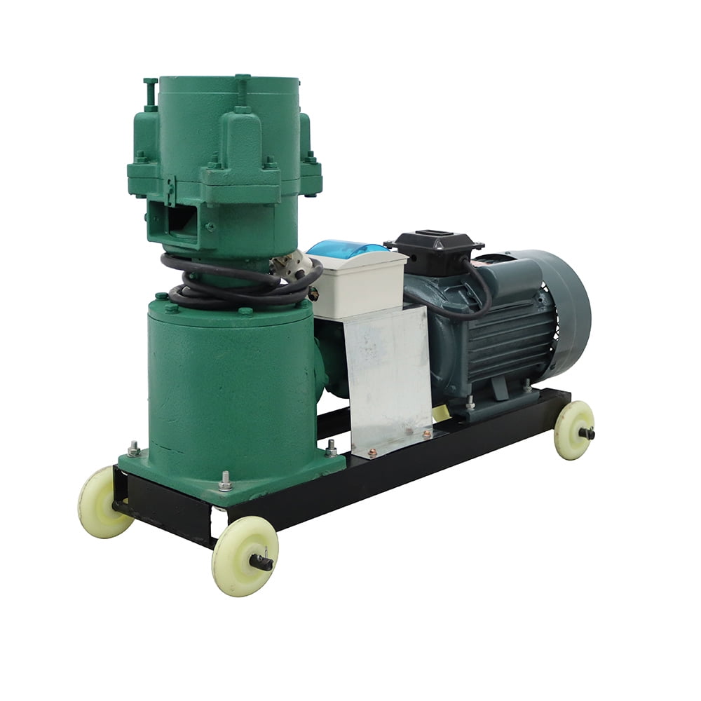 3MM Chicken Feed Pellet Mill Machine Animal Feed Granulator Machine Electric Food Mill Grinder Three-Head Pressure Roller 220V 200kg/h