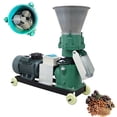 thumbnail image 1 of 3MM Feed Pellet Mill Machine Animal Feed Granulator 3 Pressure Roller 220V 4.5KW 200KG/H, 1 of 14