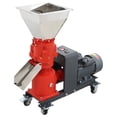 thumbnail image 1 of 3MM Feed Pellet Mill Machine Poultry Chicken Fish Feed Granulator with 3 Head Press Roller 220V 3.5KW, 1 of 16