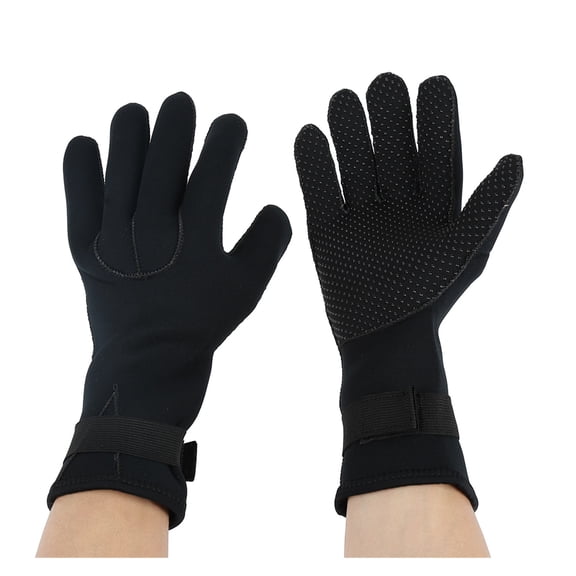 3MM Swimming Diving Snorkeling Surfing Spearfishing Water Sport Gloves Winter Swimming Warm Mittens ,Easy to Wear