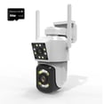 thumbnail image 1 of 3MP HD Wireless Security Camera System 2K Onvif PTZ Cam Outdoor IR CCTV IP66 Waterproof Security Camera, 1 of 13