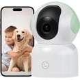 thumbnail image 1 of 3MP Indoor  Camera, 5GHz/2.4GHz WiFi Camera,  Camera for , 360?Pan  Cameras with Motion Detection & One-Touch Call, Night Vision, Compatible with Alexa,, 1 of 7