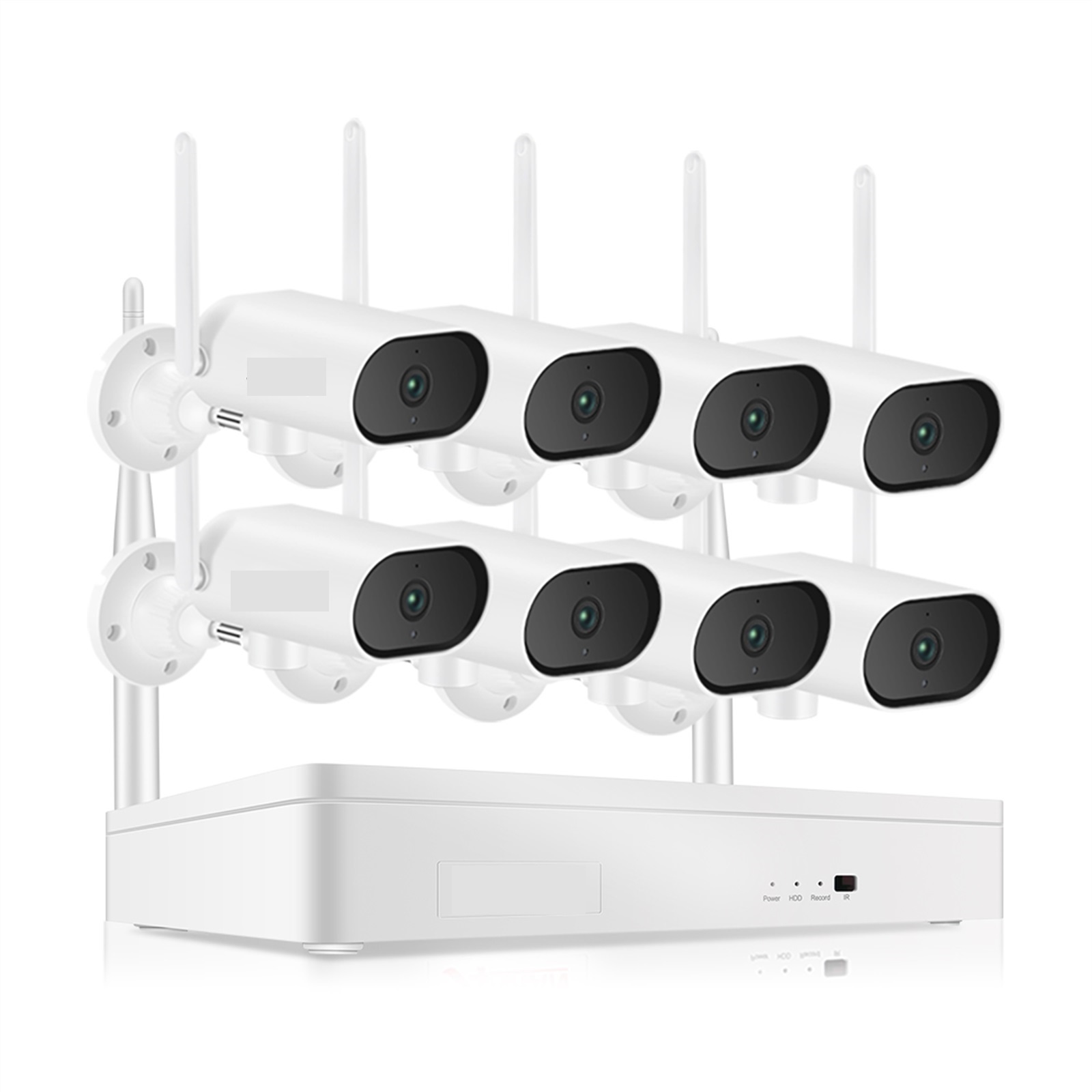 3MP Security Camera System HD Horizontally Rotatable Camera Sound