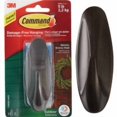 thumbnail image 1 of 3M Command Outdoor Metallic Bronze Hook - Pack of 4, 1 of 1