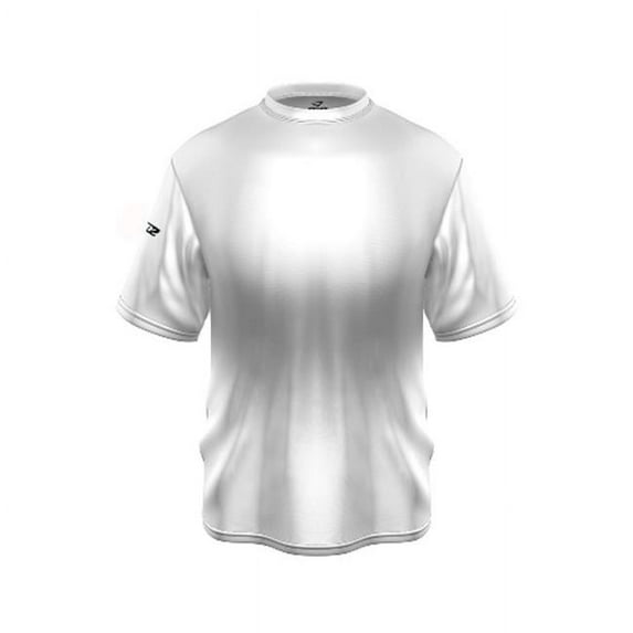 3N2 3200-06-M Cool Short Sleeve Loose, White, Medium