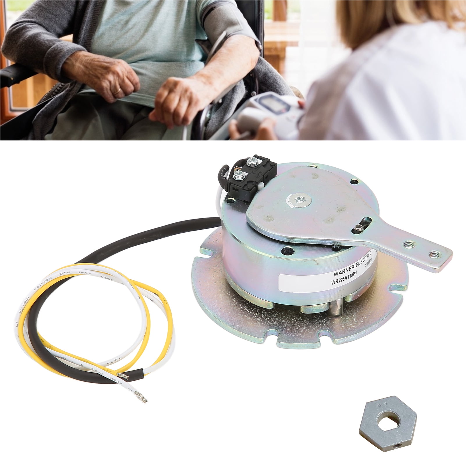 3Nm Electric , Compact Structure Low Noise Emergency Stop Stainless